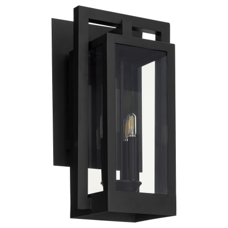 Quorum International Marco 3 Light 22" Tall Outdoor Wall Sconce Textured Black