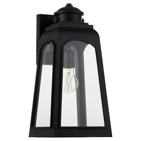 Quorum International Francis 17" Tall Outdoor Wall Sconce Matte Black