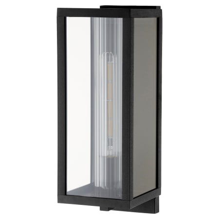 Quorum International Parks 16" Tall Outdoor Wall Sconce Textured Black