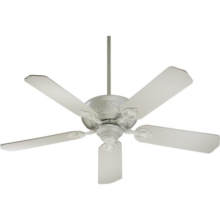 Quorum International Energy Star Rated Renaissance Indoor Ceiling Fan from the Chateaux Collection Studio White