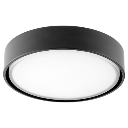 Quorum International Lurus 8" Wide Single LED Ceiling Fan Light Kit Matte Black