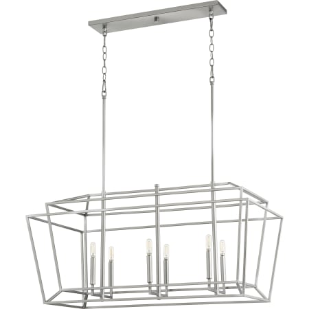 Quorum International Monument 6 Light 20" Wide Chandelier Classic Nickel