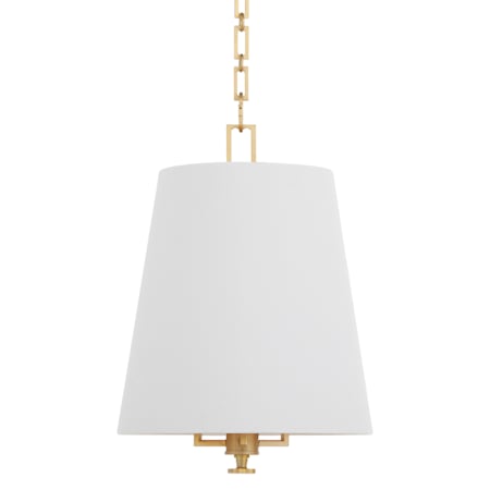Quorum International Karnes 3 Light 15" Wide Pendant Aged Brass