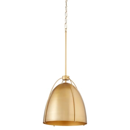 Quorum International Jamie 15" Wide Pendant Aged Brass
