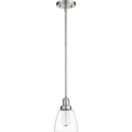 Quorum International 6" Wide Mini Pendant Satin Nickel