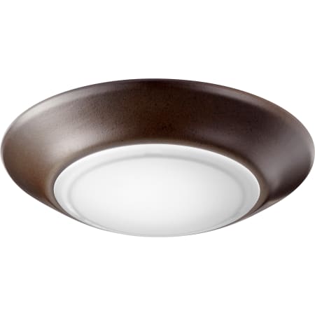 Quorum International 6" Wide LED Flush Mount Bowl Ceiling Fixture Oiled Bronze