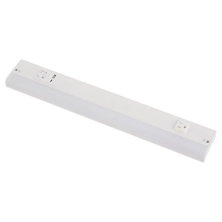 Quorum International 21" Long LED Under Cabinet Light Bar Studio White