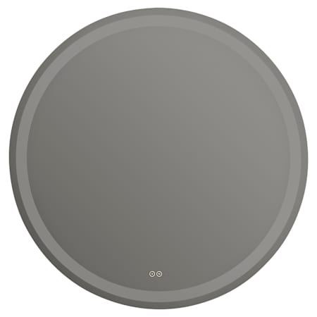Quorum International Eterno 42" Diameter Circular Flat Frameless Wall Mounted Bathroom Mirror with LED Lighting Mirrored Glass