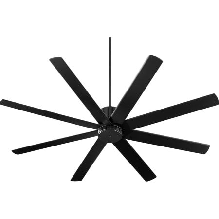 Quorum International Proxima 72" 8 Blade Indoor Ceiling Fan with Wall Control Noir