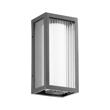 Quorum International Maestro 12" Tall LED Outdoor Wall Sconce Noir