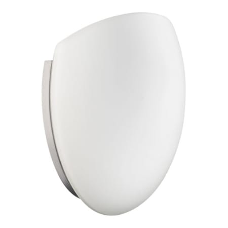 Quorum International 1 Light Bathroom Sconce with Frosted Glass Specialty Shade ADA Compliant Satin Nickel
