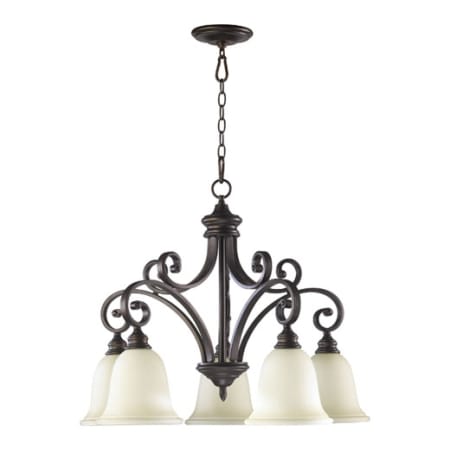 Quorum International Bryant 5 Light 30" Wide Chandelier Oiled Bronze