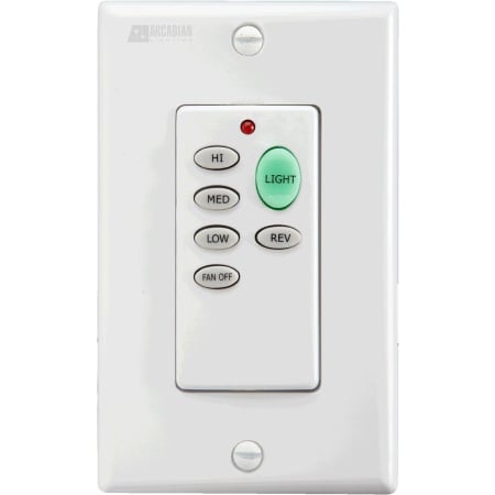 Quorum International Forward/Reverse Fan Control with Light Control White