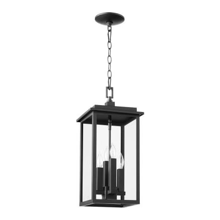 Quorum International Westerly 4 Light Pendant Noir