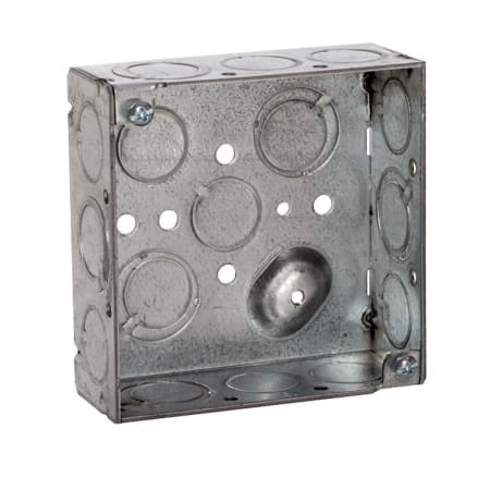 Raco 4" Wide Square Welded Box with 16 Knockouts N/A