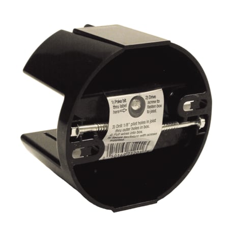 Raco 3-7/8" Round Ceiling Box Black