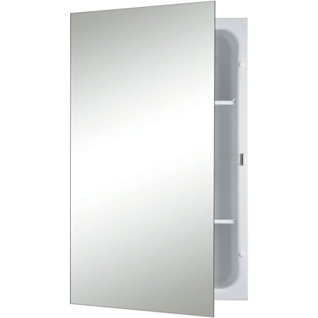 Rangaire Focus 16" x 26" Frameless Single Door Medicine Cabinet N/A