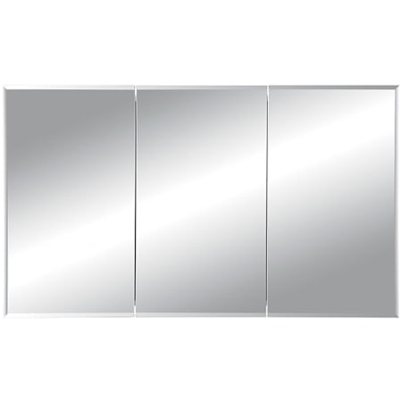 Rangaire Horizon 47-3/4" x 28-3/16" Frameless Triple Door Medicine Cabinet N/A