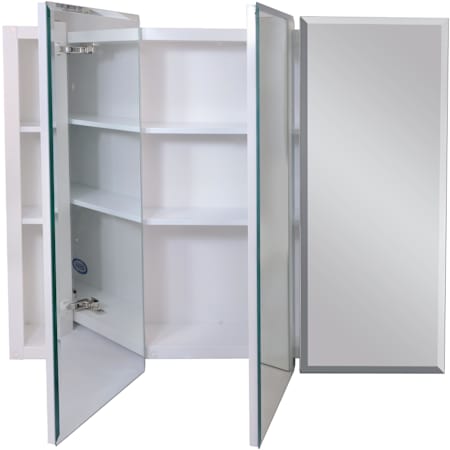 Rangaire Horizon 29-11/16" x 28-3/16" Frameless Triple Door Medicine Cabinet N/A