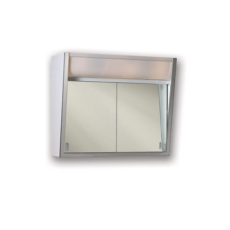 Rangaire Flair 28" x 19-1/16" Lighted Double Door Medicine Cabinet N/A