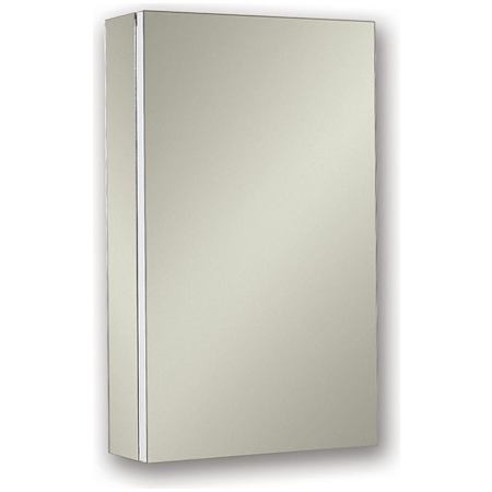 Rangaire Metro Classic 15-1/8" x 25-1/8" Frameless Single Door Medicine Cabinet White