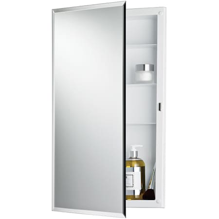 Rangaire Builder Series 16" x 26" Beveled Frameless Single Door Medicine Cabinet N/A