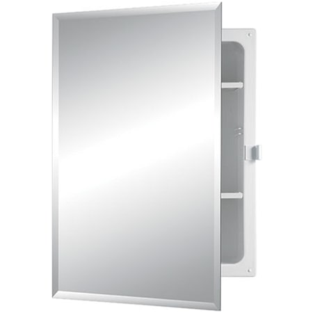 Rangaire Horizon 16" x 22" Beveled Frameless Single Door Medicine Cabinet Polished Chrome