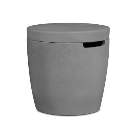 Real Flame Redding 19.5 Inch Wide Riverside Outdoor 20 lb. Liquid Propane Tank Cover Ash