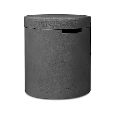 Real Flame Willows 21.5 Inch Wide Riverside Outdoor 20 lb. Liquid Propane Tank Cover Carbon