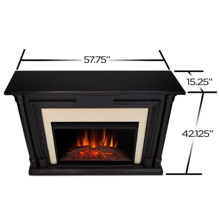 Real Flame-8030E-Dimensional View