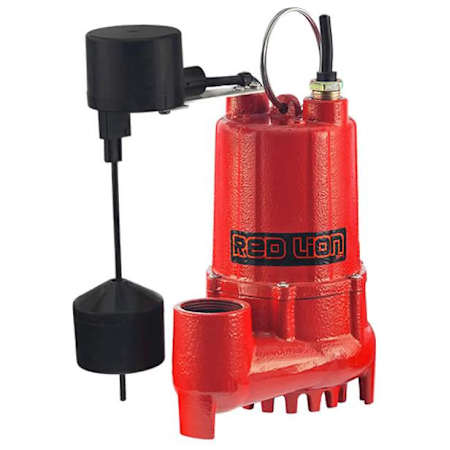 Red Lion RL-SC33V - 1/3 HP Cast Iron Submersible Sump Pump with Vertical Float Switch N/A
