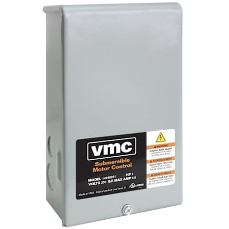 Red Lion 3/4 HP Control Box (230) for Submersible Deep Well Pump N/A