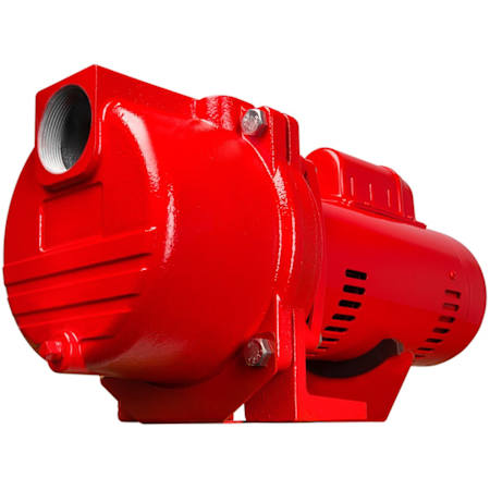 Red Lion 71 GPM 1-1/2 HP Self-Priming Cast Iron Sprinkler Pump with Brass Impeller N/A