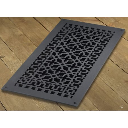 Reggio Registers Scroll Series 9" x 20" Floor Grille without Mounting Holes Cast Iron
