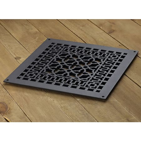 Reggio Registers Scroll Series 14" x 14" Grille with Mounting Holes Cast Iron