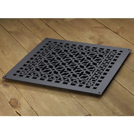 Reggio Registers Scroll Series 18" x 18" Floor Grille without Mounting Holes Cast Iron