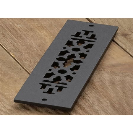 Reggio Registers Scroll Series 2-1/4" x 10" Grille with Mounting Holes Cast Iron