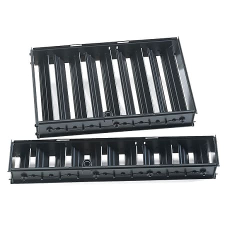 Reggio Registers 10" x 4" Steel Louver for 1010 Reggio Grilles Black