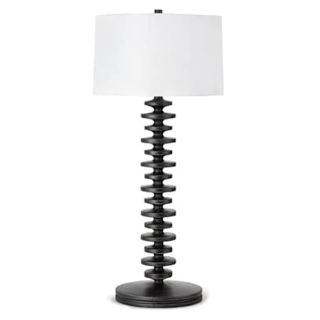 Regina Andrew Fishbone 35" Tall Buffet Table Lamp Ebony
