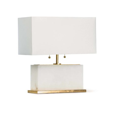 Regina Andrew Ali 2 Light 17" Tall Buffet Table Lamp Natural Stone