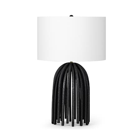 Regina Andrew Webbed 26" Tall Buffet Table Lamp Blackened Iron