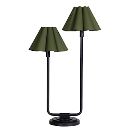 Regina Andrew Classics 2 Light 30" Tall Accent Table Lamp Blackened Brass