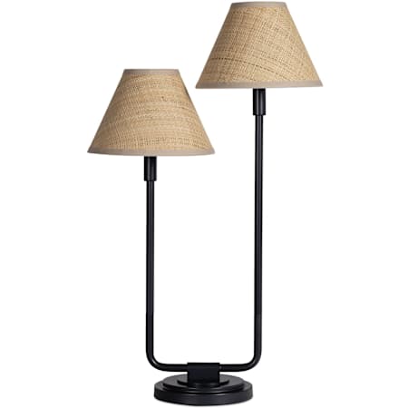 Regina Andrew Polly 2 Light 30" Tall Accent Table Lamp Blackened Brass