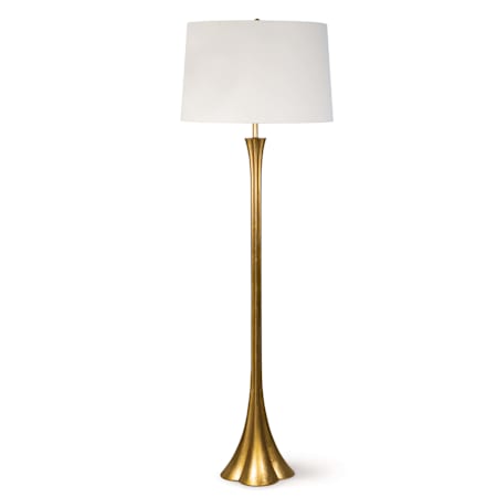 Regina Andrew Lillian 64" Tall Buffet Floor Lamp Gold Leaf