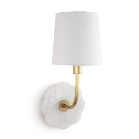 Regina Andrew Camilla 14" Tall Wall Sconce Natural Stone