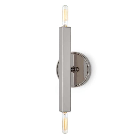 Regina Andrew Viper 2 Light 11" Tall Wall Sconce Polished Nickel