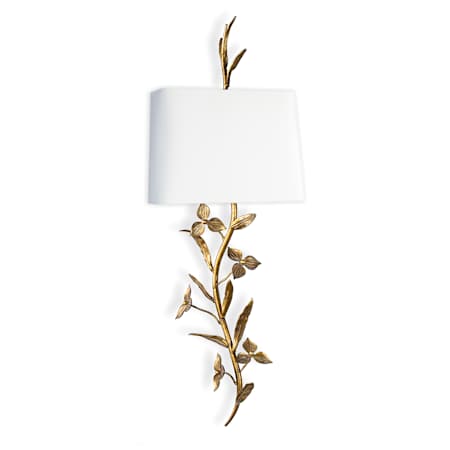 Regina Andrew Trillium 2 Light 33" Tall Wall Sconce Antique Gold Leaf