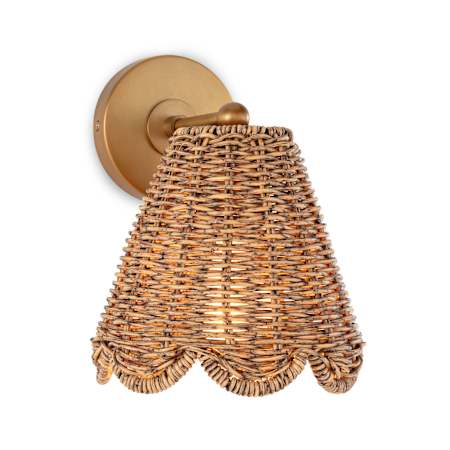 Regina Andrew Kismet 11" Tall Wall Sconce Natural