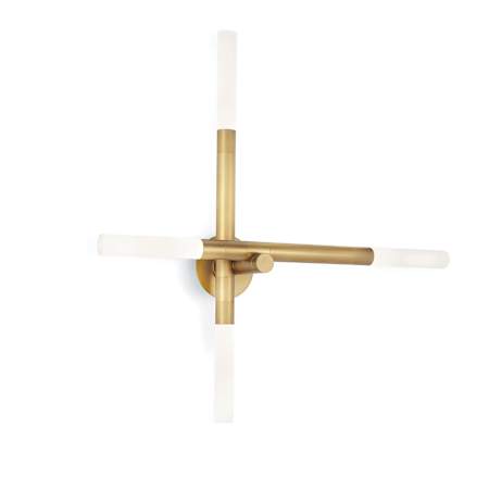 Regina Andrew Cass 4 Light 39" Tall LED Wall Sconce Natural Brass