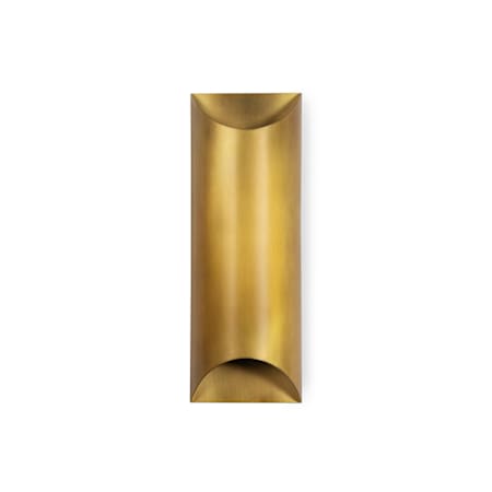 Regina Andrew Meyer 2 Light 18" Tall Wall Sconce Natural Brass